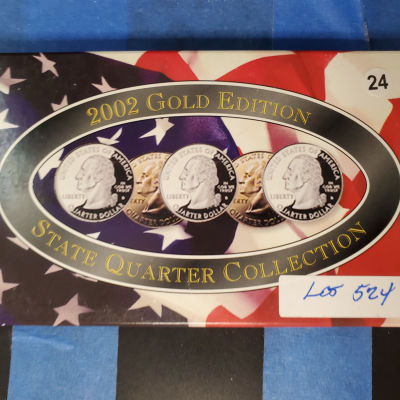 2002 Gold Edition State Quarter Collection js1bx10024