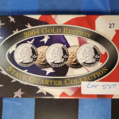 2004 Gold Edition State Quarter Collection js1bx10027