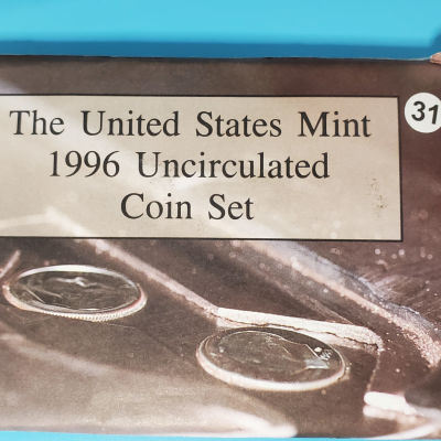 1996D &1996P UNC Set with West Point Dime js1bx10031