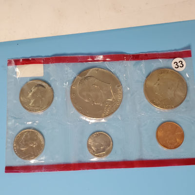 1976D Ike Mint Set 6 Coins js1bx10033