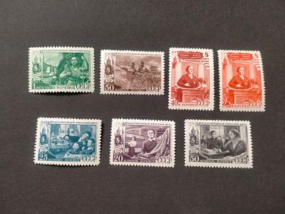 1949 СК 1278 - 1284 День 8 Марта. Полная серия марок. Состояние **.