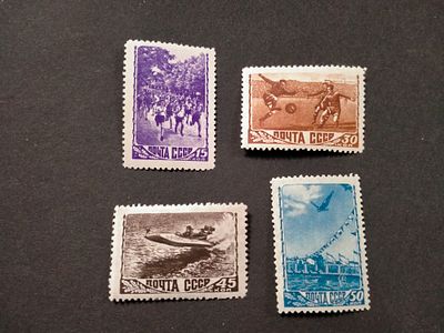 1948 СК 1220 - 1223 Спорт. Полная серия марок. Состояние **.