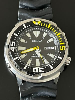 שעון SEIKO צלילה מתיחה ידנית - מצב עבודה - SEIKO
