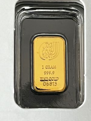 1 גרם אונקיה זהב טהור 999 החברה הממשלתית ירושלים של זהב - חדש * חדש * חדש 
* על פריט זה עמלה 10% 