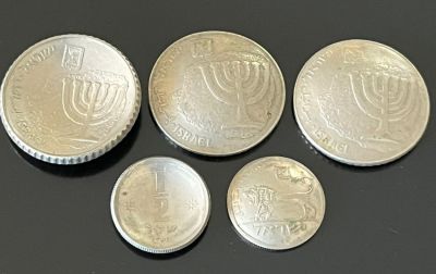 5 מטבעות עם פגם הטבעה