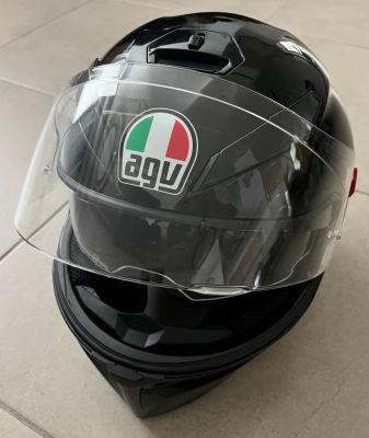 קסדת AGV K-6 חדשה מידה S צבע שחור מבריק