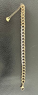 צמיד חוליות סברובסקי SWAROVSKI משקל 16.59 גרם