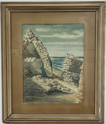 אפולוניה בשנת 1945 חתום "סרטנה" 48.5X41.5