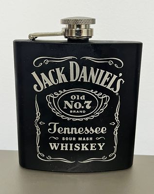 בקבוק ויסקי ג׳ק דניאלס אישי נירוסטה, 170 ml, מקורי.