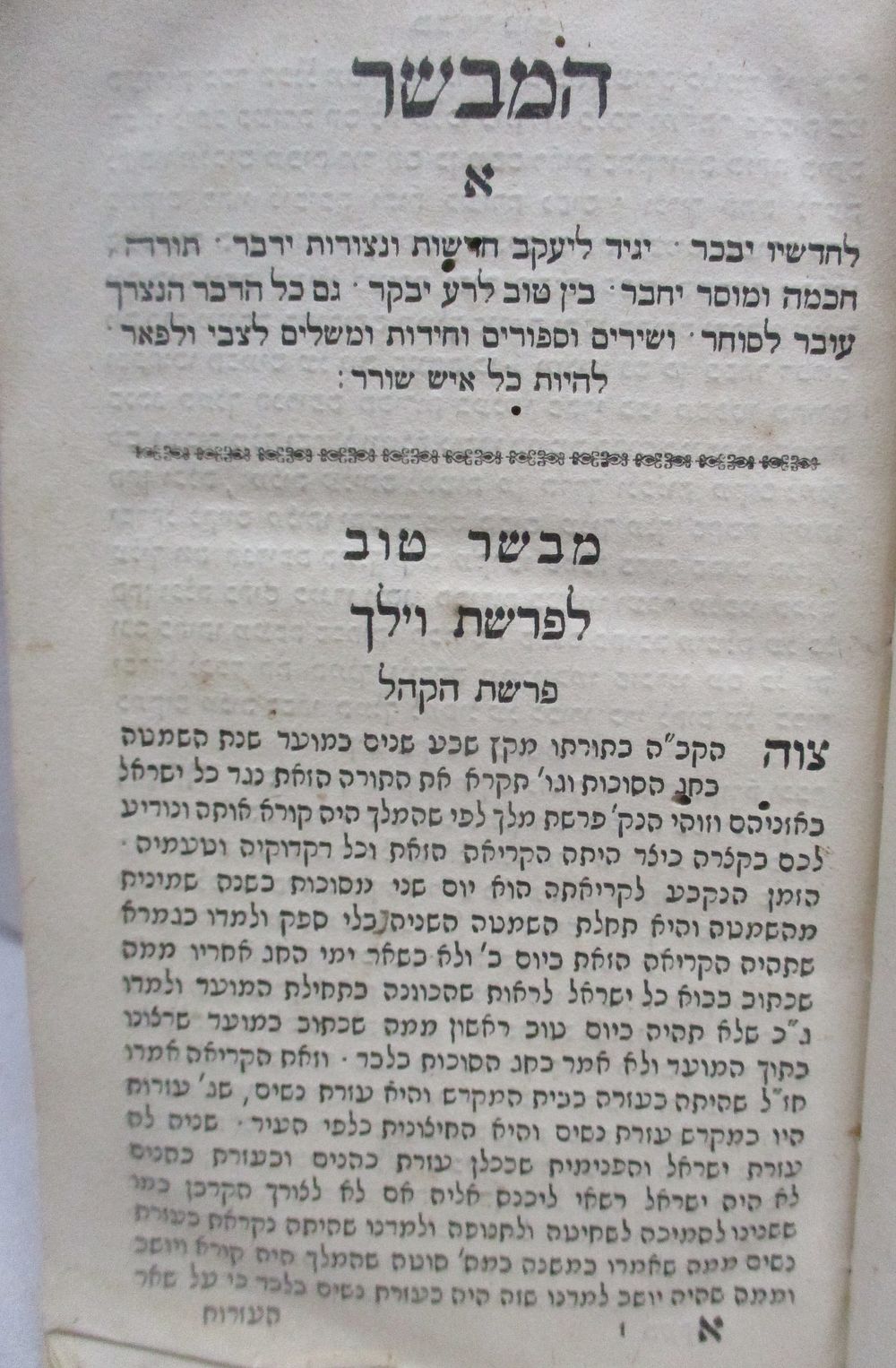 כ 
תב-עת -לא מצוי, 
המבשר, ליוורנו תרכ"א, כתב-עת תורני, ולחדשות בעולם היהודי, ומשלי חיות, דפוס 