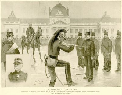 Illustree פרשת דרייפוס בתמונות – גיליון מיוחד המוקדש כולו לפרשת דרייפוס. פריז, 1899
. גליון 