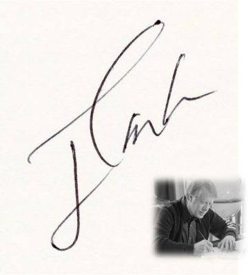 ספרו של הנשיא האמריקאי ג'ימי קרטר A CALL TO ACTION עם חתימת ידו. ספרו של הנשיא האמריקאי ג'ימי 