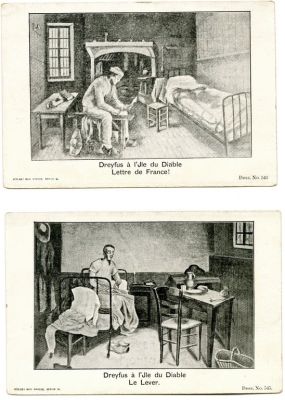 פרשת דרייפוס - אוסף גלויות מוקדמות. 1897-1905
. 21 גלויות מוקדמות השנים - 1897-1905, המתארות 