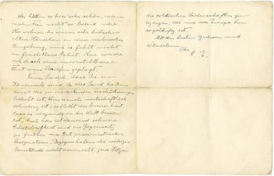 אלברט איינשטיין – 'הרבה יותר טוב היה אילו הבריטים היו מתערבים לפני שלש שנים...' , מכתב בו מביע 