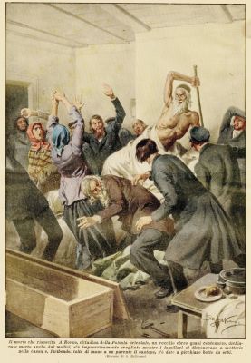 גיליון אנטישמי של המגזין האיטלקי LA DOMENICA DEL CORRIERE, יולי 1931. גיליון אנטישמי של המגזין 