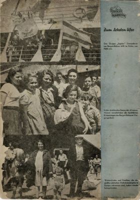 יידישה רונדשאו - עיתון שארית הפליטה בגרמניה, אקטובר 1947. גיליון העיתון Juedische Rundschau 