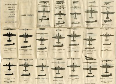 הבריגדה היהודית - אוסף של תצלומים ומסמכים מסווגים. * תרשים גדול [57x42 ס"מ] דו צדדי ובו שרטוטים 