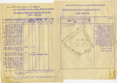הסכמי קניין שטח בית הספר לבנות בפתח תקוה מיואל משה סלומון - אוסף מסמכים. אוסף מעניין של מסמכי 