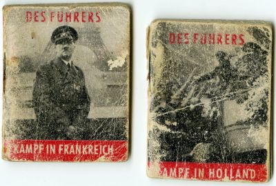 שני פנקסי כיס - תצלומי תעמולה מאת צלמו האישי של אדולף היטלר - היינריך הופמן. שני פנקסי כיס 