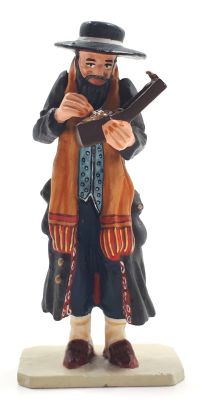 פסלון אנטישמי - פייגין. פיסלון אנטישמי - פייגין היהודי אוחז בידו את תיבת התכשיטים, KING &amp; 