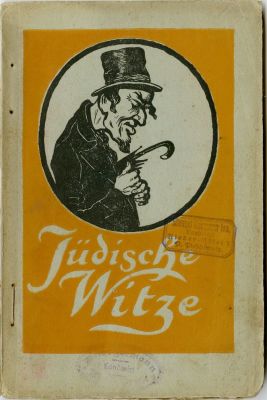 בדיחות יהודיות. דרזדן [1890] - מהדורה ראשונה. Judische witze - בדיחות יהודיות, בעריכת קלמן לוי. 