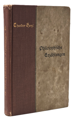 תיאודור הרצל - סיפורים פילוסופים. ברלין, 1900 - מהדורה ראשונה. Philosophische Erz&auml;hlungen - 