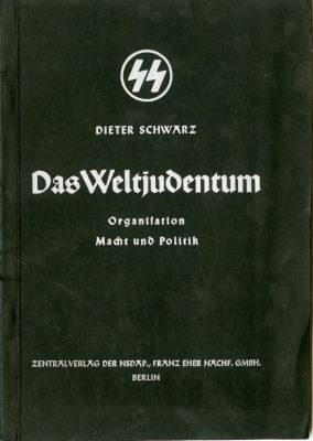 יהדות העולם, כח ארגוני ופוליטיקה - פרסום אנטישמי נדיר. ברלין 1939 - מהדורה ראשונה. Das 