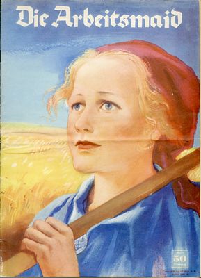 "Die Arbeitsmaid" – the women's division of the German Reich Labour Service. Berlin, 1936 . Die 