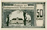 Rare Notgeld banknote (1920) featuring a portrait of Anton von Arco-Valley – the assassin of Image - 1