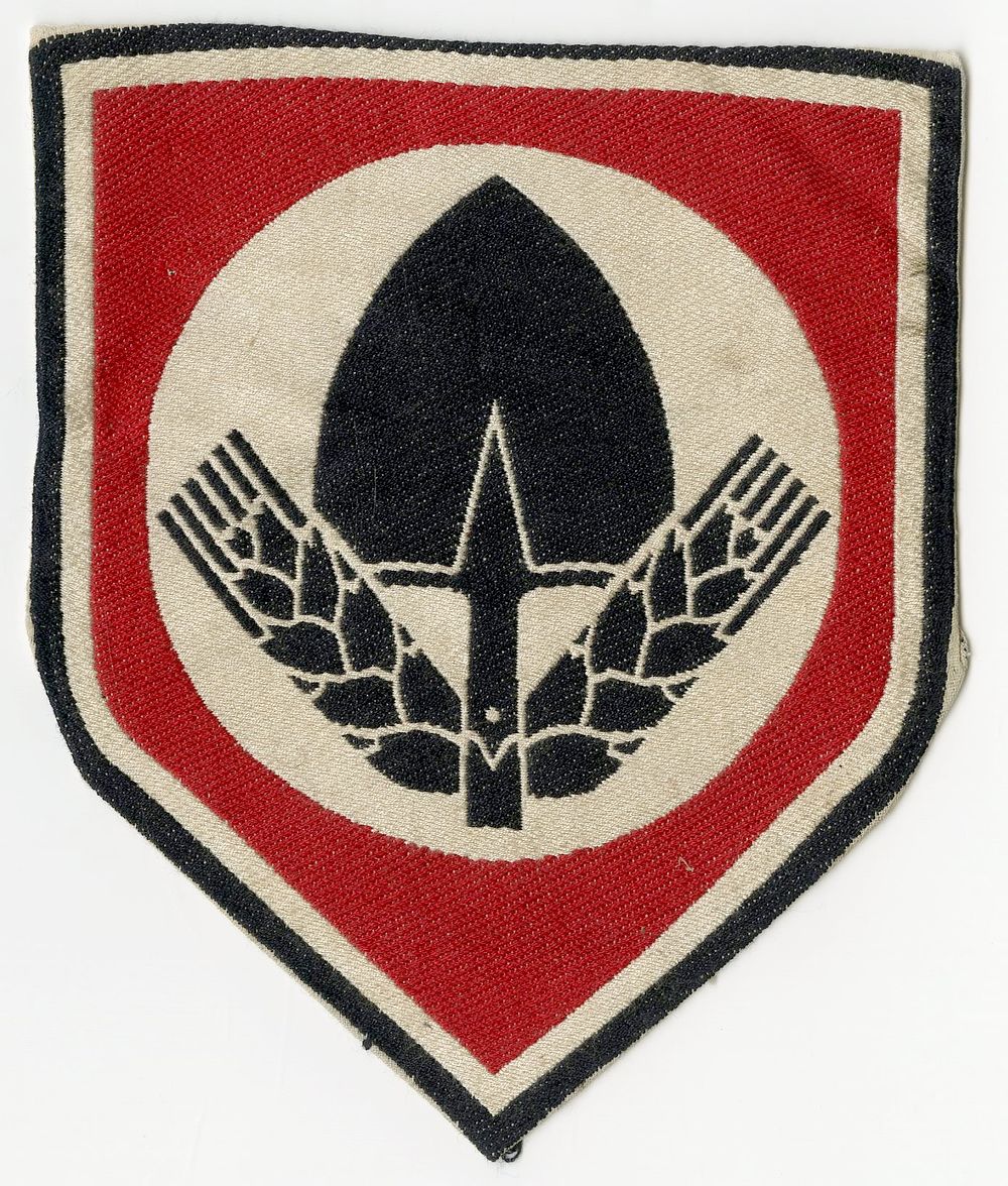 Armband of a youth in the German Labor Service - RAD. Cloth armband of a youth in the German 