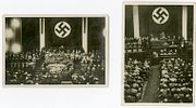 Collection of cards from the series “The New Reich”.
Events of the Nazi party's rise to power. Image - 2