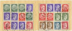 Hitler Youth savings booklet – Hitler stamps of the Third Reich. HJ Postsparkarte – Deutsche Image - 1