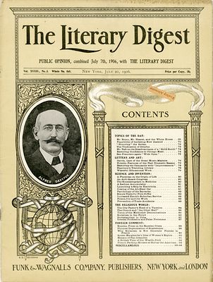 The Final Acquittal of Alfred Dreyfus – A central article in The Literary Digest. July, 1906. Th 