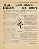"The Public Officials of Zion" – Antisemitic issue of Le Coup de Patte. June, 1932. “People of Image - 1