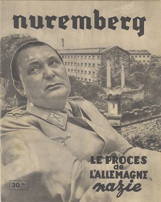 Nuremberg – The Trial of Nazi Germany: A rare booklet from the early stages of the 