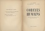 COBAYES HUMAINS - a rare publication about the human experiments performed by the Nazis in the Image - 1