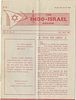 Collection of issues of the monthly journal The Indo-Israel Review, Bombay, 1958–1968. Collection Image - 3