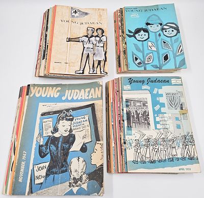 Large collection of issues from the Jewish-American youth movement Young Judaea – New York. Coll 