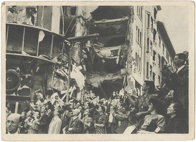 A collection of postcards documenting the days of Czechoslovakia’s liberation from Nazi 