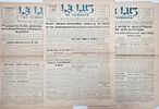 Collection of issues of the Judeo-Turkish weekly in Ladino, "La Luz de T&uuml;rkiye" – "The Light of Image - 5