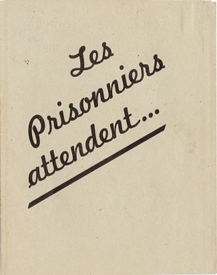 leaflet from Vichy France calling on workers to take part in the “rel&egrave;ve” program and to 