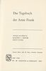 The Diary of Anne Frank – German-language stage adaptation initiated by Anne’s father, Otto Изображение - 1