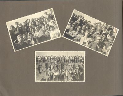 Photograph Album of Jewish Youth in Lithuania Between the Two World Wars . Photograph album 