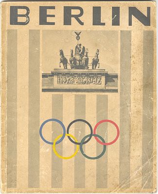 Berlin 1936 - The Games of the XI Olympiad - Photographic Booklet Produced Especially for the 