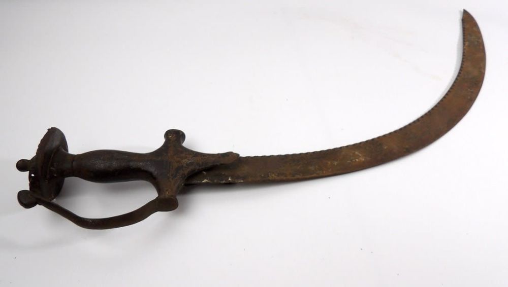 Lot 2: 19th Century Indo-Persian Tulwar Sword