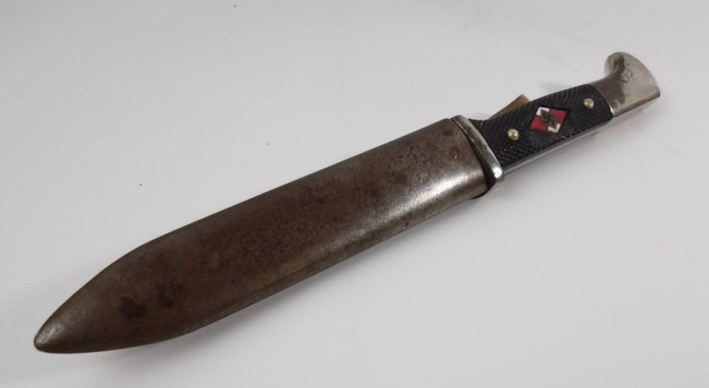 Lot 4: Early WW2 WWII German CAM Hitler Youth Knife