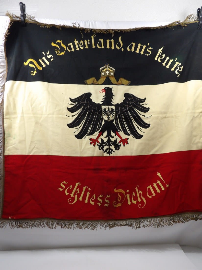 Lot 99: 1913 Dated 100th Anniversary of the Napoleonic Wars Podium Banner