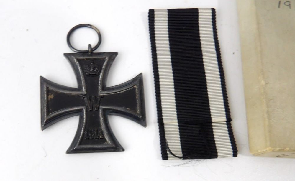 Lot 144: WW1 WWI Imperial German Iron Cross 2nd class
