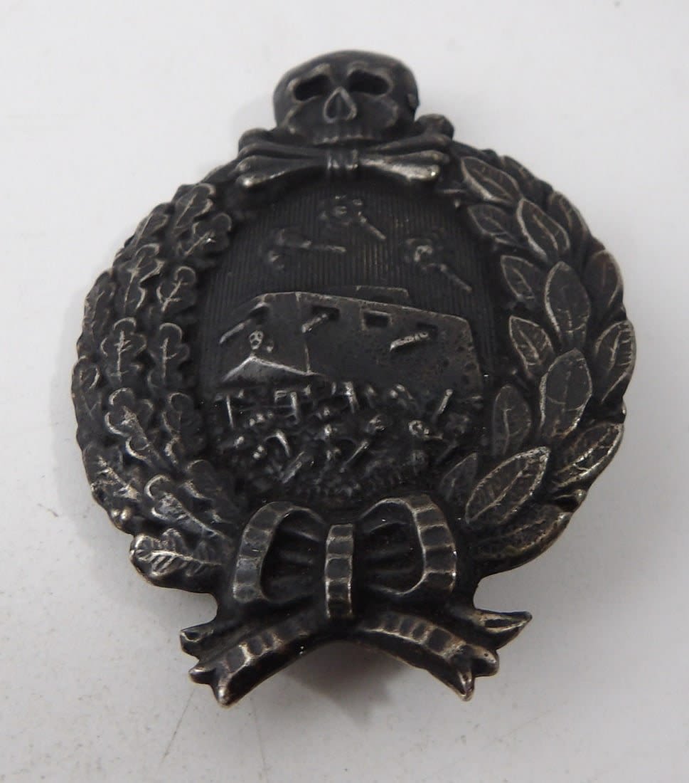 Lot 152: WW1 WWI Imperial German Tank Assault Badge