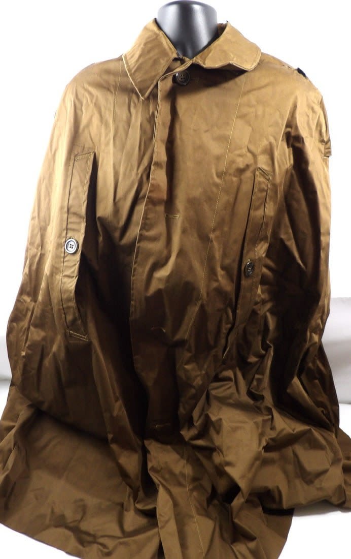 Lot 159: WW2 WWII German Hitler Youth Rain Cape Poncho